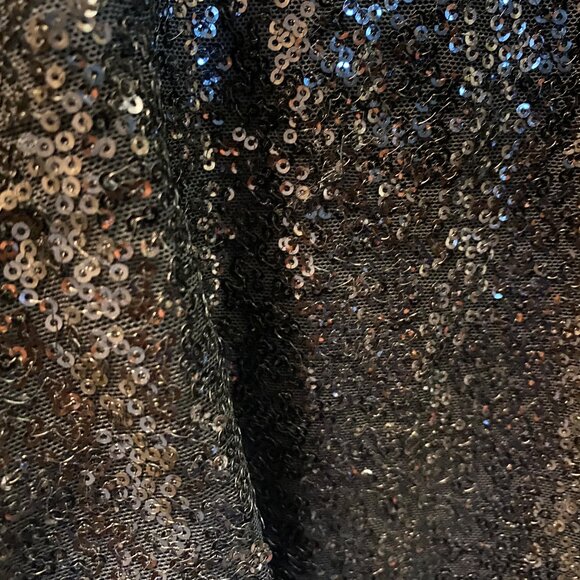 Haut style T-shirt à sequins noir - Picture 2 of 3